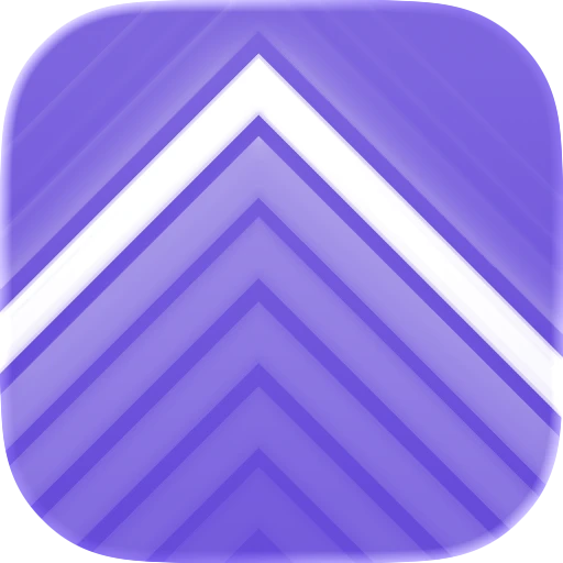 iOS Tinted Light (Purple) app icon